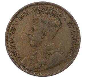 1 цент 1915 года Канада — Фото №2