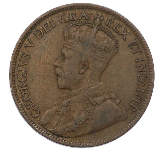 Монета 1 цент 1915 года Канада (Артикул: M2-84183) — Фото №2