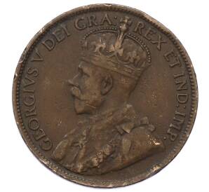 1 цент 1918 года Канада — Фото №2