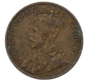 1 цент 1912 года Канада — Фото №2