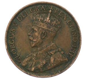 1 цент 1918 года Канада