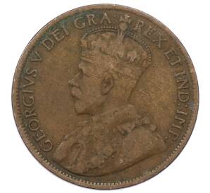 1 цент 1914 года Канада — Фото №2