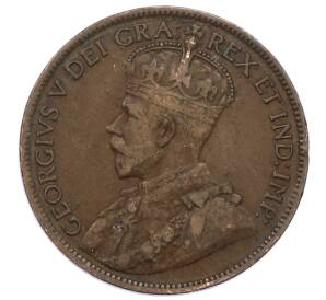 1 цент 1917 года Канада — Фото №2