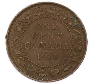 1 цент 1912 года Канада — Фото №1