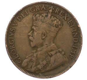 1 цент 1919 года Канада — Фото №2