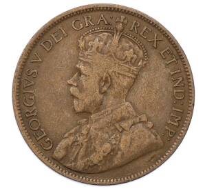 1 цент 1918 года Канада — Фото №2