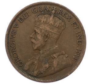 1 цент 1919 года Канада