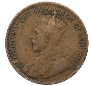 1 цент 1917 года Канада