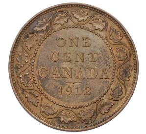 1 цент 1912 года Канада — Фото №1