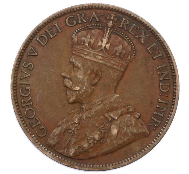 Монета 1 цент 1915 года Канада (Артикул: M2-84234) — Фото №2