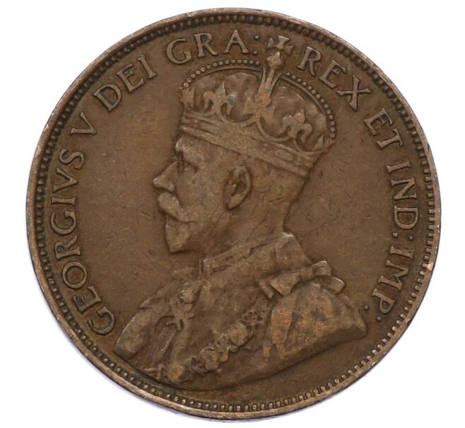 Монета 1 цент 1917 года Канада (Артикул: M2-84235) — Фото №2