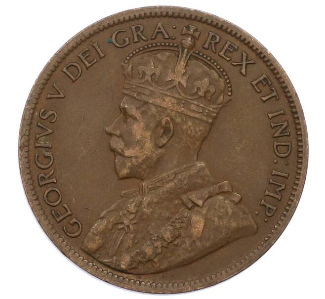 Монета 1 цент 1916 года Канада (Артикул: M2-84241) — Фото №2