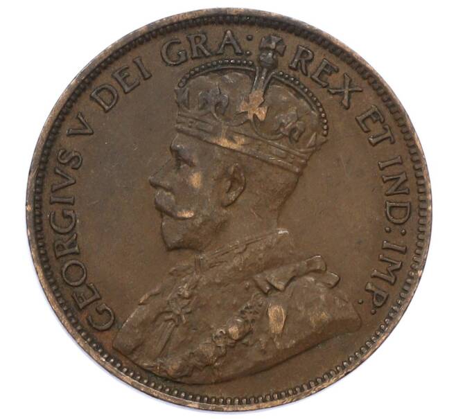 Монета 1 цент 1918 года Канада (Артикул: M2-84242) — Фото №2