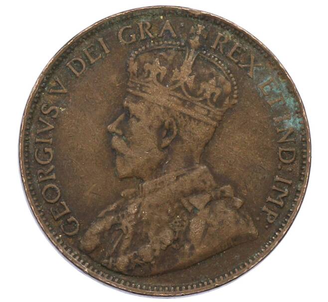 Монета 1 цент 1912 года Канада (Артикул: M2-84243) — Фото №2