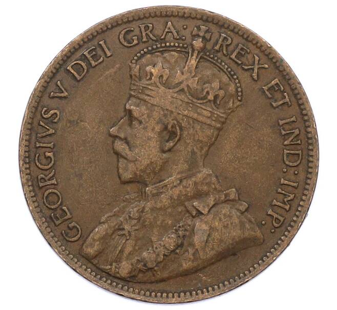 Монета 1 цент 1915 года Канада (Артикул: M2-84254) — Фото №2