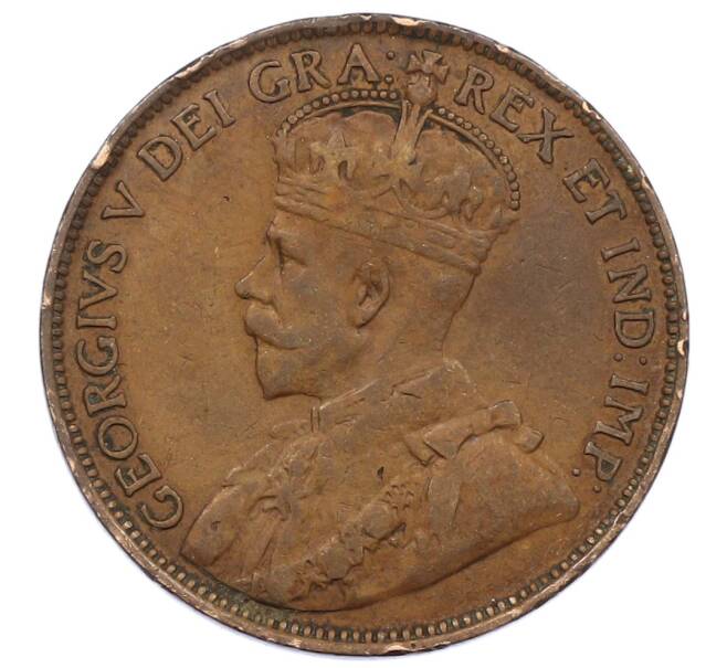 Монета 1 цент 1920 года Канада (Артикул: M2-84256) — Фото №2