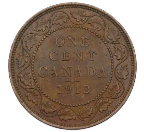 1 цент 1912 года Канада — Фото №1