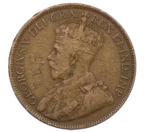 1 цент 1918 года Канада