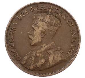 1 цент 1916 года Канада — Фото №2