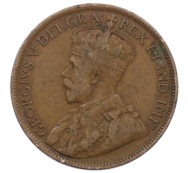 Монета 1 цент 1918 года Канада (Артикул: M2-84265) — Фото №2