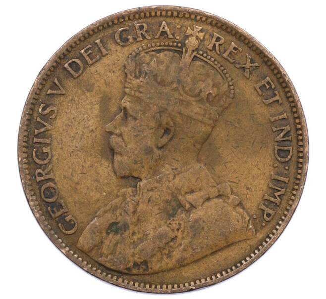 Монета 1 цент 1919 года Канада (Артикул: M2-84267) — Фото №2