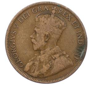 1 цент 1917 года Канада — Фото №2