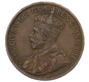 1 цент 1915 года Канада — Фото №2