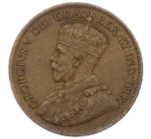 1 цент 1919 года Канада — Фото №2