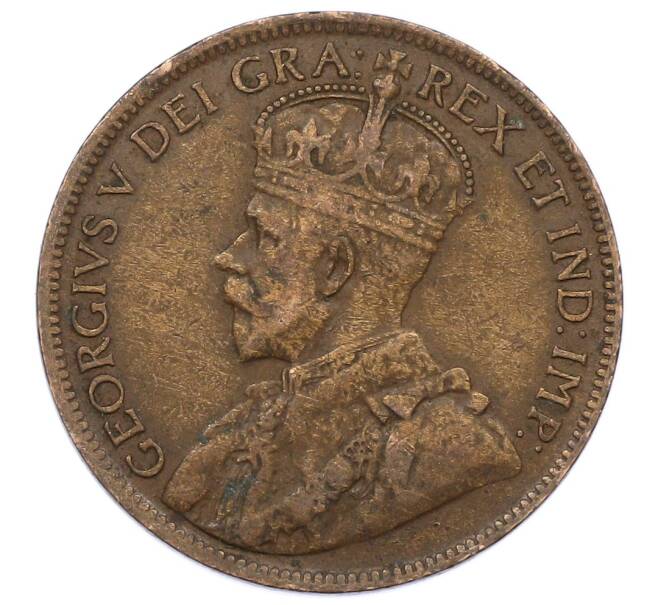 Монета 1 цент 1917 года Канада (Артикул: M2-84290) — Фото №2