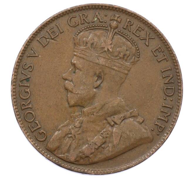 Монета 1 цент 1920 года Канада (Артикул: M2-84292) — Фото №2