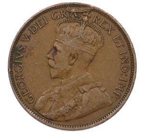 1 цент 1920 года Канада