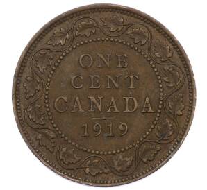1 цент 1919 года Канада
