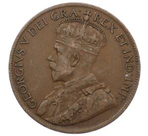 1 цент 1919 года Канада