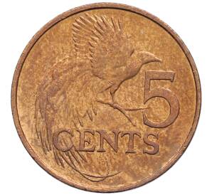 5 центов 2004 года Тринидад и Тобаго — Фото №1