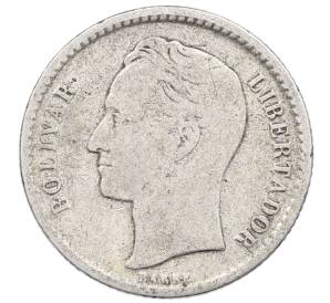 50 сентимо 1954 года Венесуэла — Фото №2