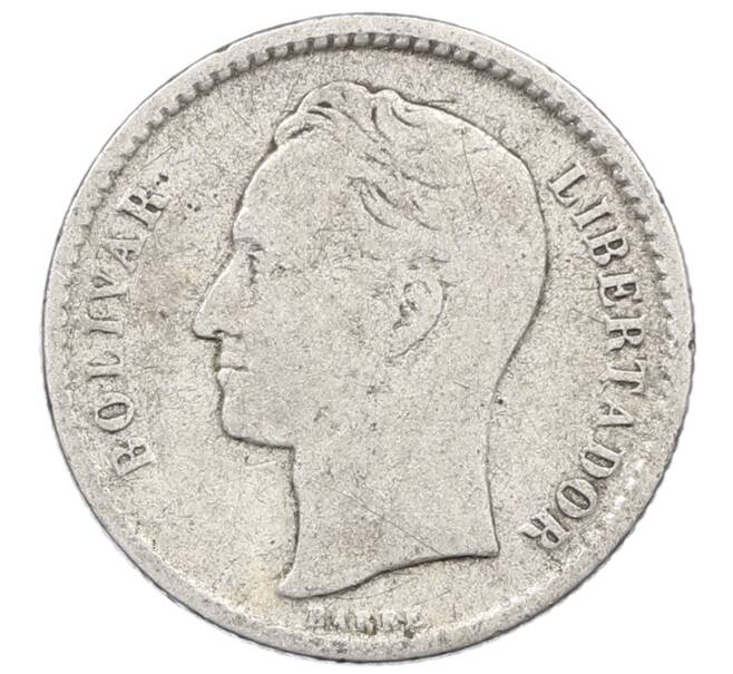 Монета 50 сентимо 1954 года Венесуэла (Артикул: M2-84342) — Фото №2