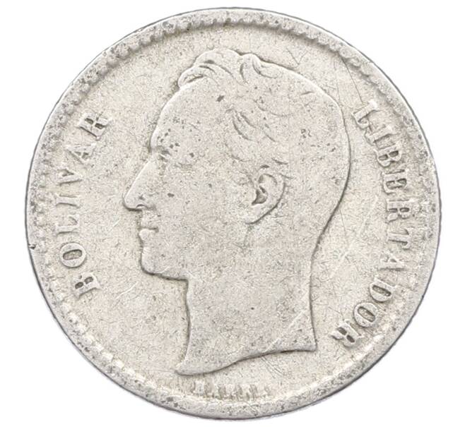 Монета 50 сентимо 1954 года Венесуэла (Артикул: M2-84346) — Фото №2