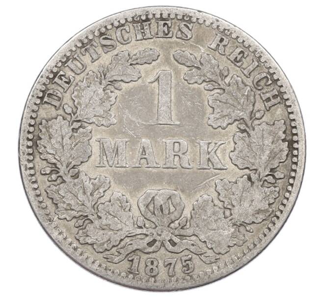 Монета 1 марка 1875 года A Германия (Артикул: M2-84353) — Фото №1