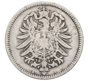 1 марка 1875 года A Германия — Фото №2