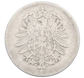 1 марка 1874 года C Германия — Фото №2