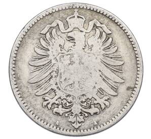 1 марка 1875 года A Германия — Фото №2