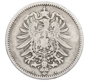 1 марка 1881 года A Германия — Фото №2