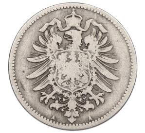 1 марка 1876 года A Германия — Фото №2