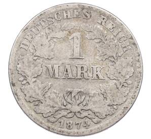 1 марка 1874 года E Германия — Фото №1