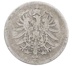 1 марка 1875 года E Германия — Фото №2