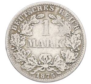 1 марка 1875 года B Германия — Фото №1