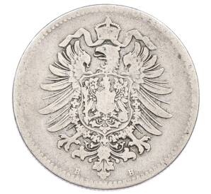 1 марка 1875 года B Германия — Фото №2