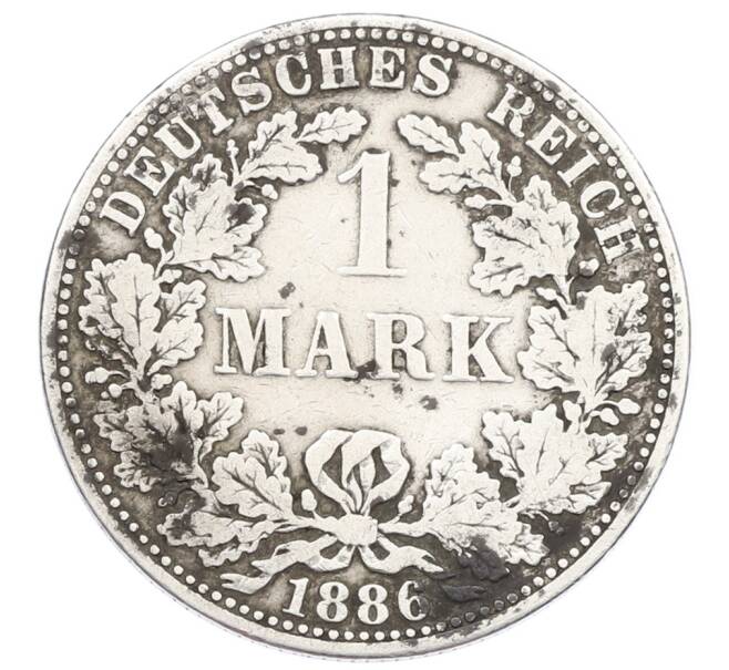 Монета 1 марка 1886 года A Германия (Артикул: M2-84379) — Фото №1