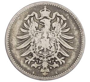 1 марка 1875 года A Германия — Фото №2