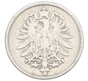 1 марка 1876 года A Германия — Фото №2
